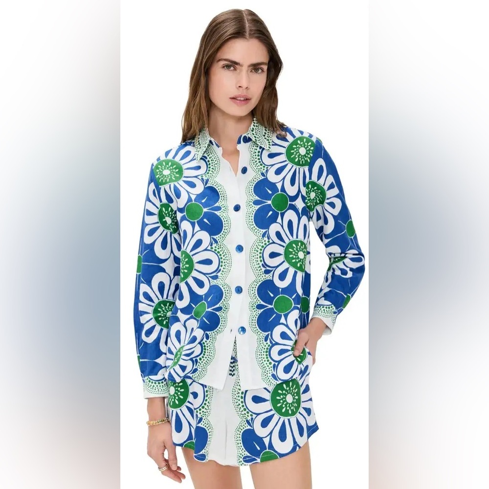 FARM RIO Exclusive Top Maia Blue - Picture 6 of 12